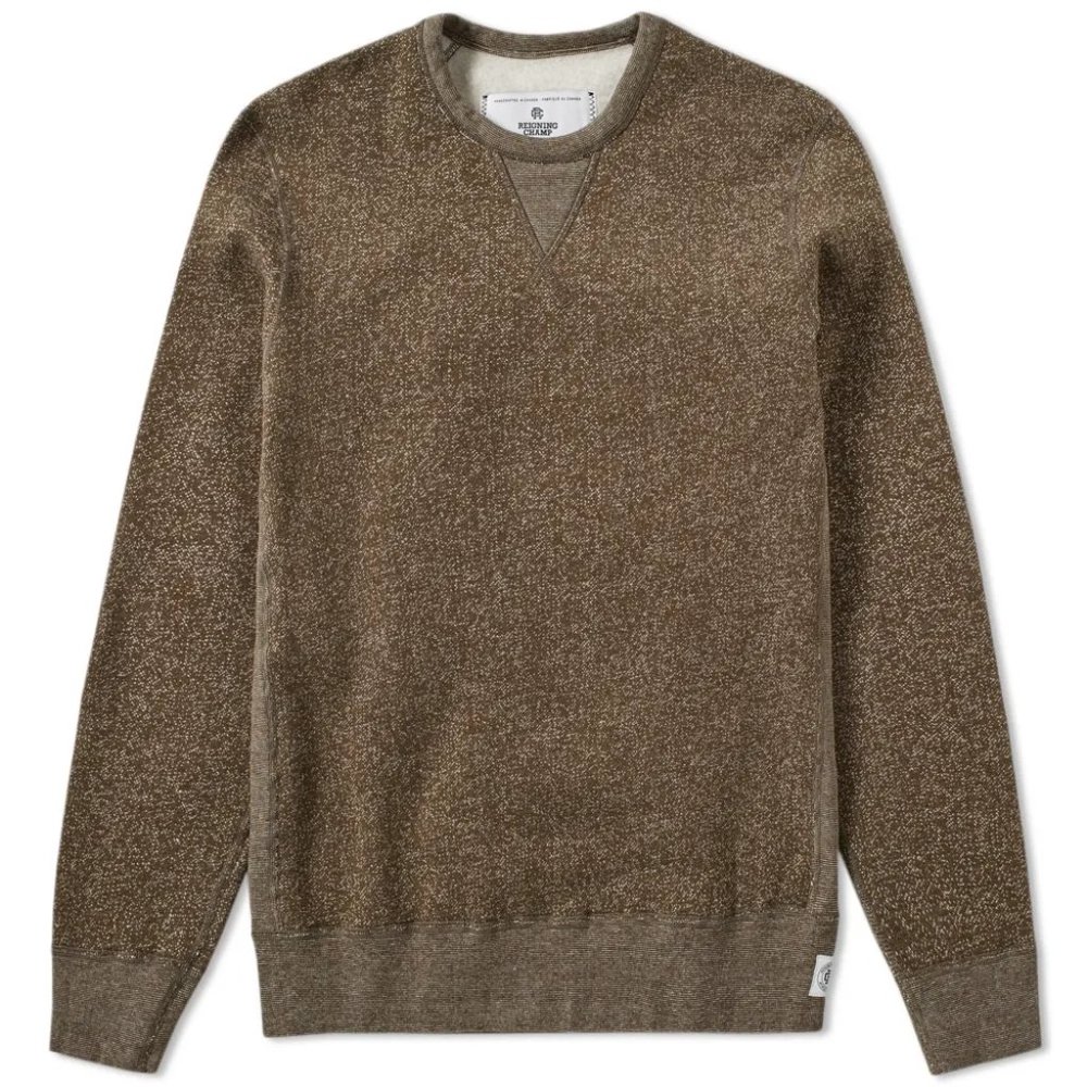 Reigning Champ Tiger Fleece Crew Sweat (S)